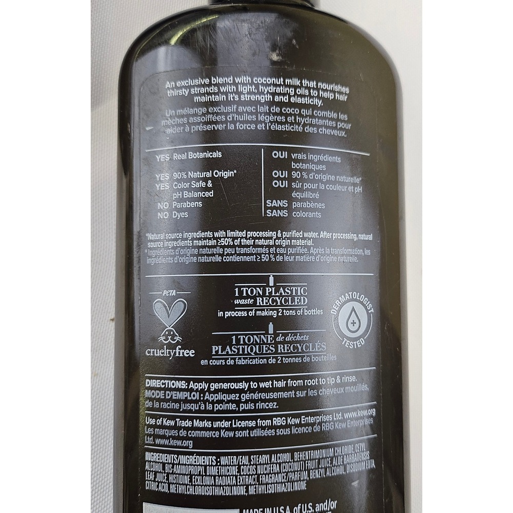 Herbal Essences bio:renew Coconut Milk Hydrate Conditioner 13.5 fl oz 400mL - Picture 5 of 6